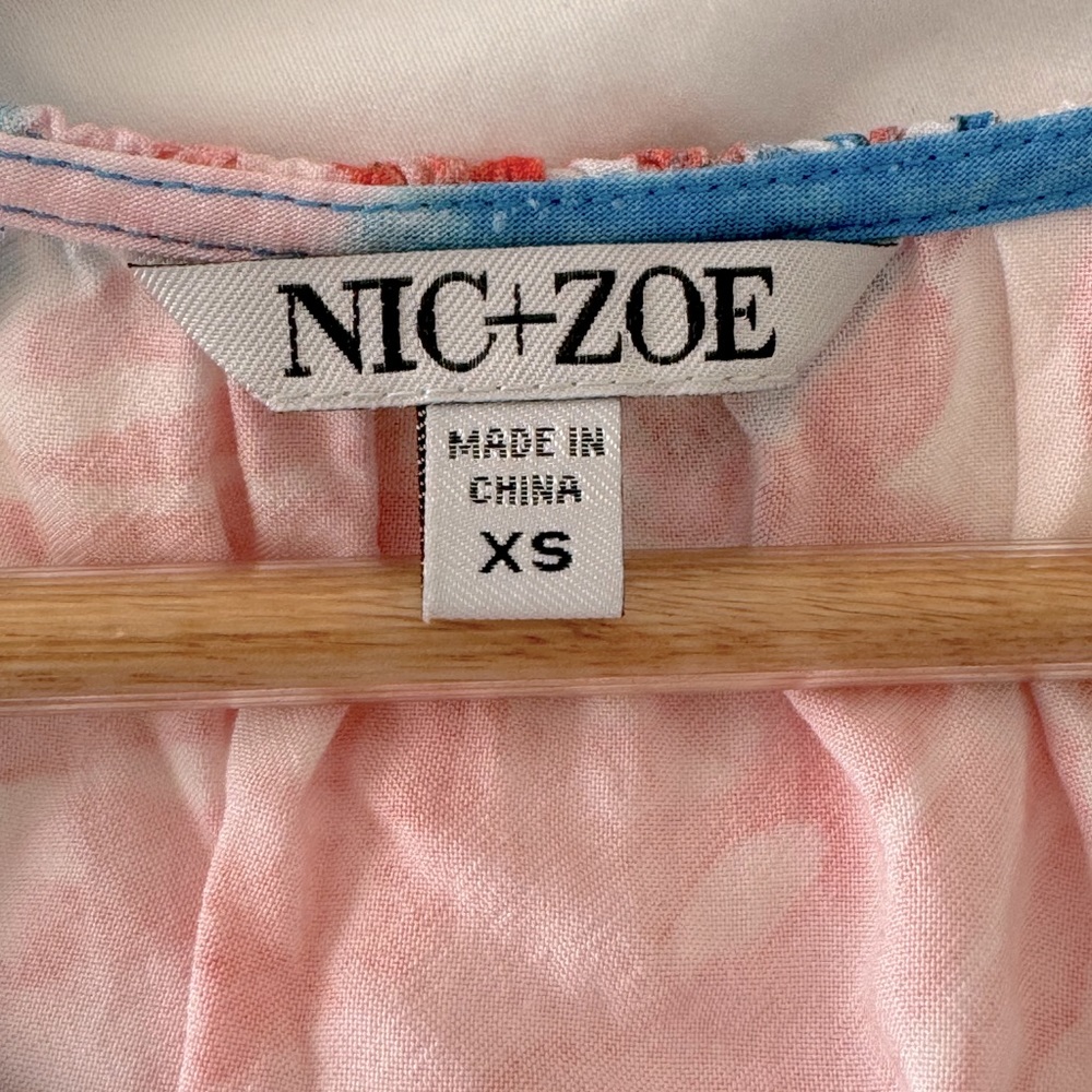 NIC+ZOE WATERCOLOR BLOOMS TANK - Picture 8 of 10